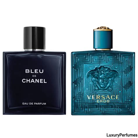 versace eros vs bleu de chanel|Versace Eros vs eau fraiche.